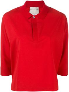 Stephan Schneider three-quarter sleeves polo top