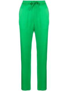 Iceberg drawstring satin trousers