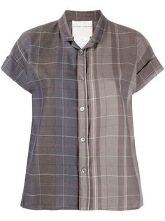 Stephan Schneider check-pattern short-sleeve shirt