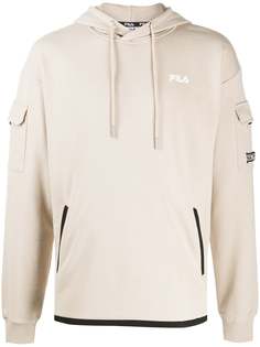 Fila chest logo hoodie