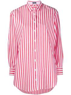 Mc2 Saint Barth embroidered striped shirt