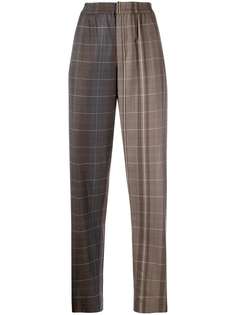 Stephan Schneider check-pattern tapered trousers