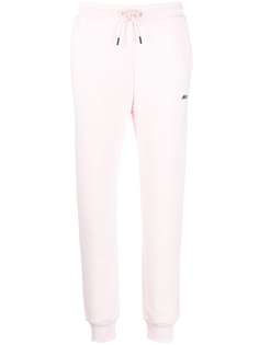 MSGM logo print tracksuit bottoms