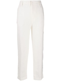 Forte Forte side stripe linen trousers