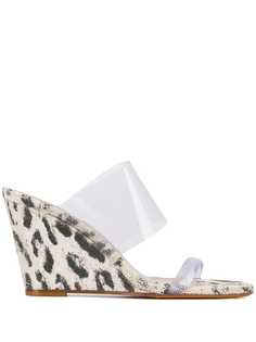 Maryam Nassir Zadeh Olympia 95mm animal-print sandals