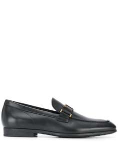 Tods лоферы с монограммой Tod`S