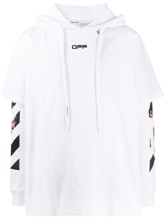 Off-White худи с принтом Caravaggio