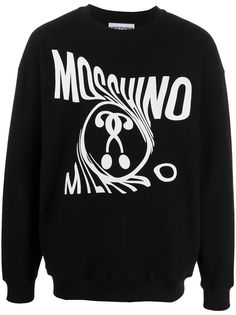 Moschino logo print sweatshirt