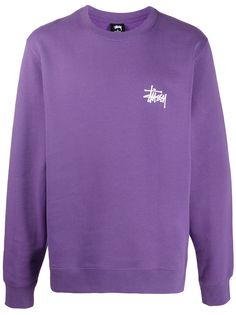 Stussy толстовка с логотипом