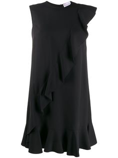 RedValentino платье с оборками
