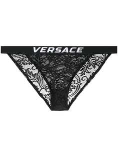 Versace сетчатые брифы Baroque