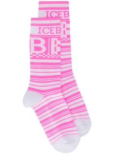 Iceberg трикотажные носки с логотипом
