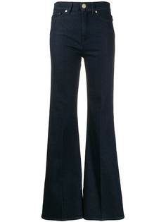 7 For All Mankind расклешенные брюки с пятью карманами