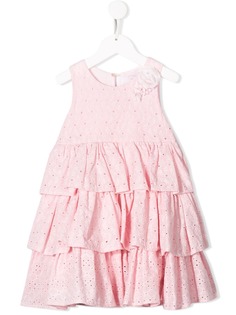 Monnalisa многослойное платье с оборками