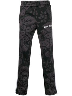 Palm Angels спортивные брюки с гавайским принтом