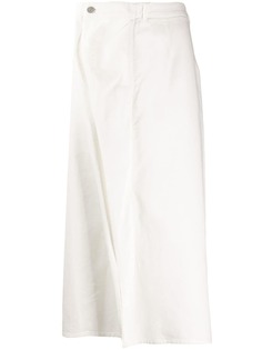 Mm6 Maison Margiela юбка со складками