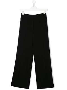 Monnalisa брюки строгого кроя с завышенной талией