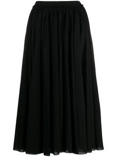 Jil Sander юбка макси со складками