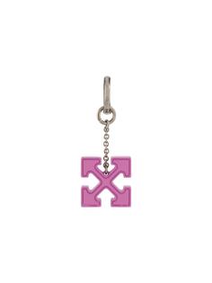 Off-White серьги-кольца с подвесками и логотипом