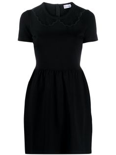 RedValentino платье с прозрачной вставкой