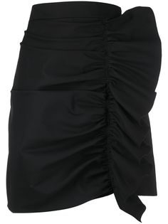 RedValentino короткая юбка с оборками