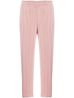 Pleats Please Issey Miyake укороченные брюки со складками