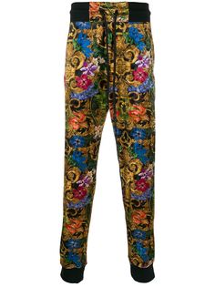 Versace Jeans Couture джоггеры с принтом