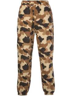 Stussy camouflage fleece trousers