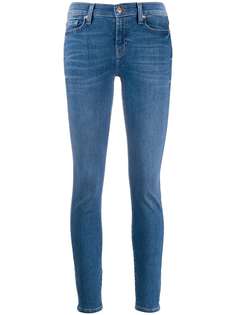 7 For All Mankind джинсы скинни Slim Illusion средней посадки