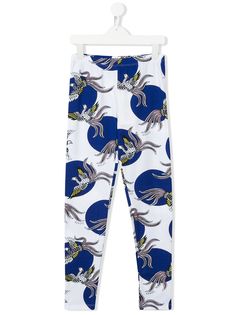Kenzo Kids легинсы с принтом