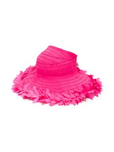 Monnalisa шляпа с цветочной аппликацией