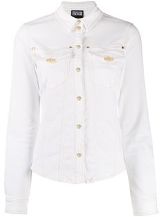 Versace Jeans Couture приталенная рубашка на кнопках