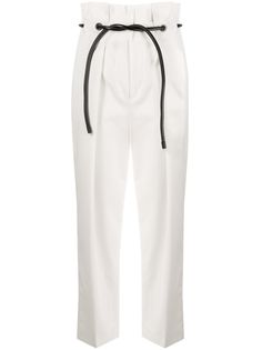 3.1 Phillip Lim укороченные брюки с присборенной талией