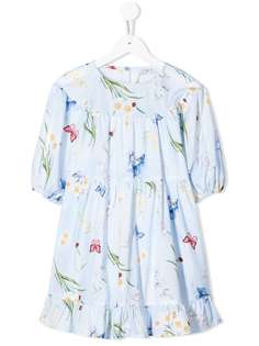 Monnalisa платье Eva с цветочным принтом