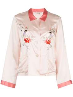 Morgan Lane топ Sawyer с вышивкой