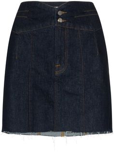 FRAME джинсовая юбка мини Tux