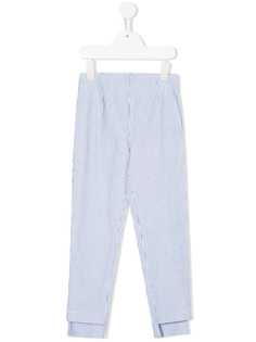 Monnalisa двухцветные брюки в полоску