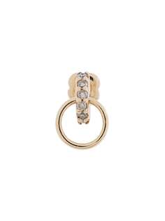Maria Black серьга-кольцо Lila с бриллиантами