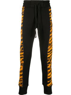 Versace Jeans Couture спортивные брюки с контрастными вставками