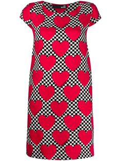 Love Moschino платье в клетку