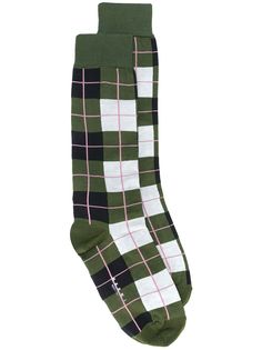 Marni трикотажные носки в клетку