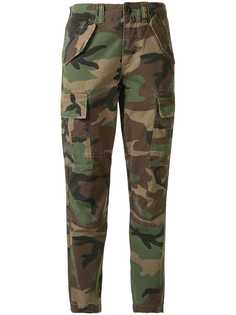 Polo Ralph Lauren camouflage print cropped trousers