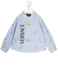 Young Versace рубашка с принтом
