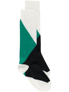 Marni носки в стиле колор-блок
