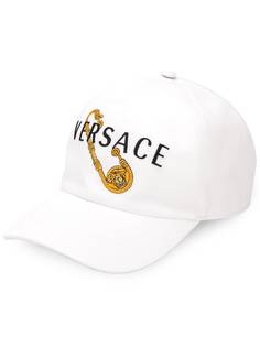 Versace кепка с вышитым логотипом