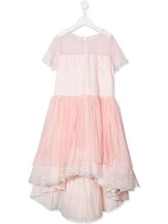 Aletta многослойное платье с короткими рукавами