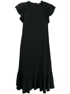 RedValentino платье с оборками