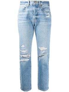 FRAME прямые джинсы Le Original с завышенной талией