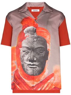 Pronounce рубашка с принтом