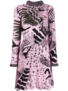 Temperley London платье миди с принтом